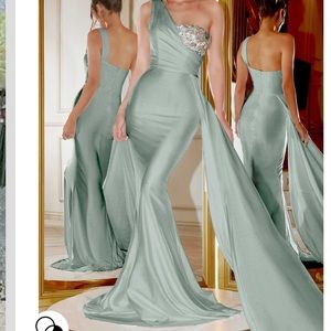 Sage Gown Portia and Scarlet